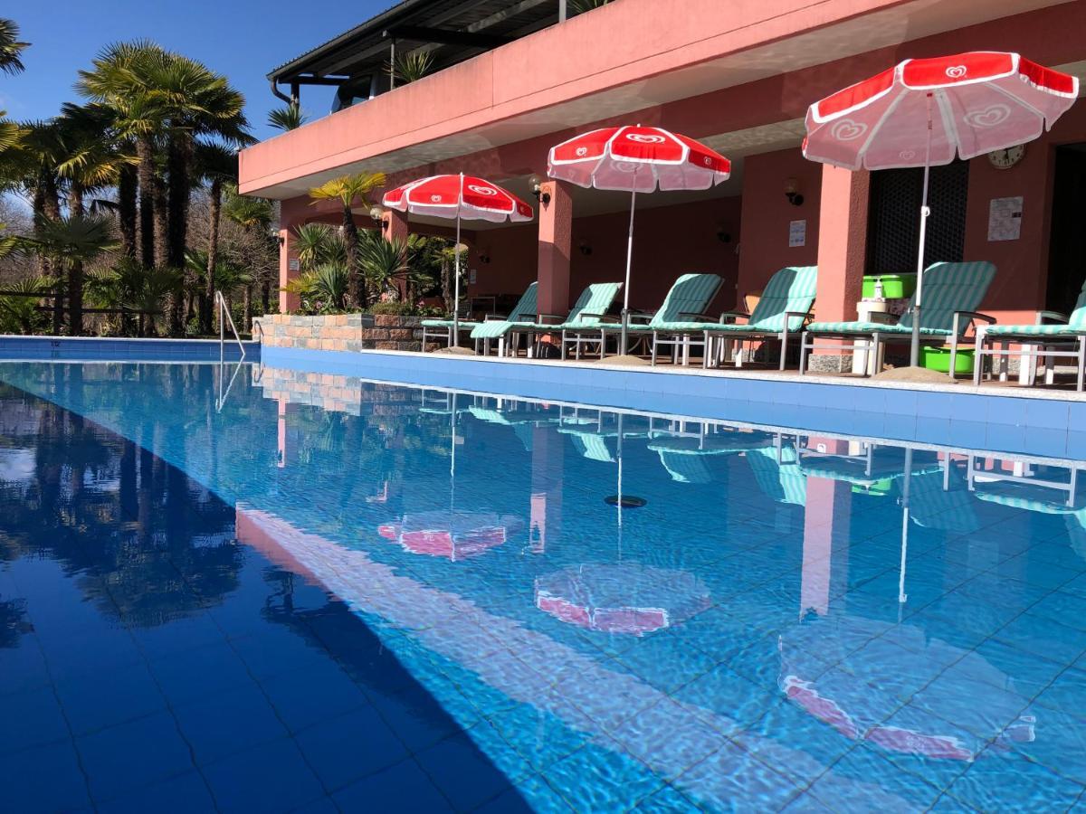 Hotel Garni Villa Del Sole Ponte Tresa Extérieur photo