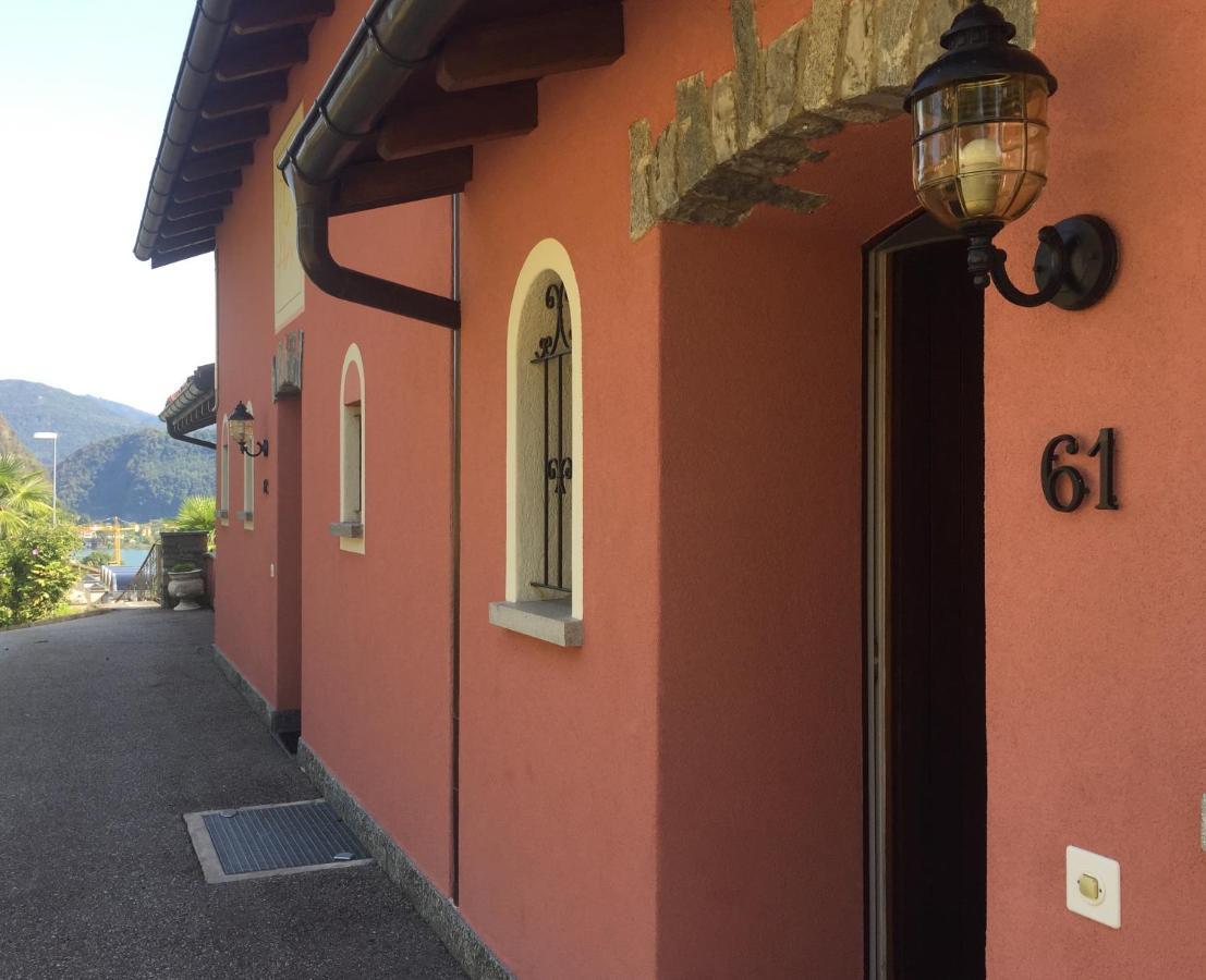 Hotel Garni Villa Del Sole Ponte Tresa Extérieur photo