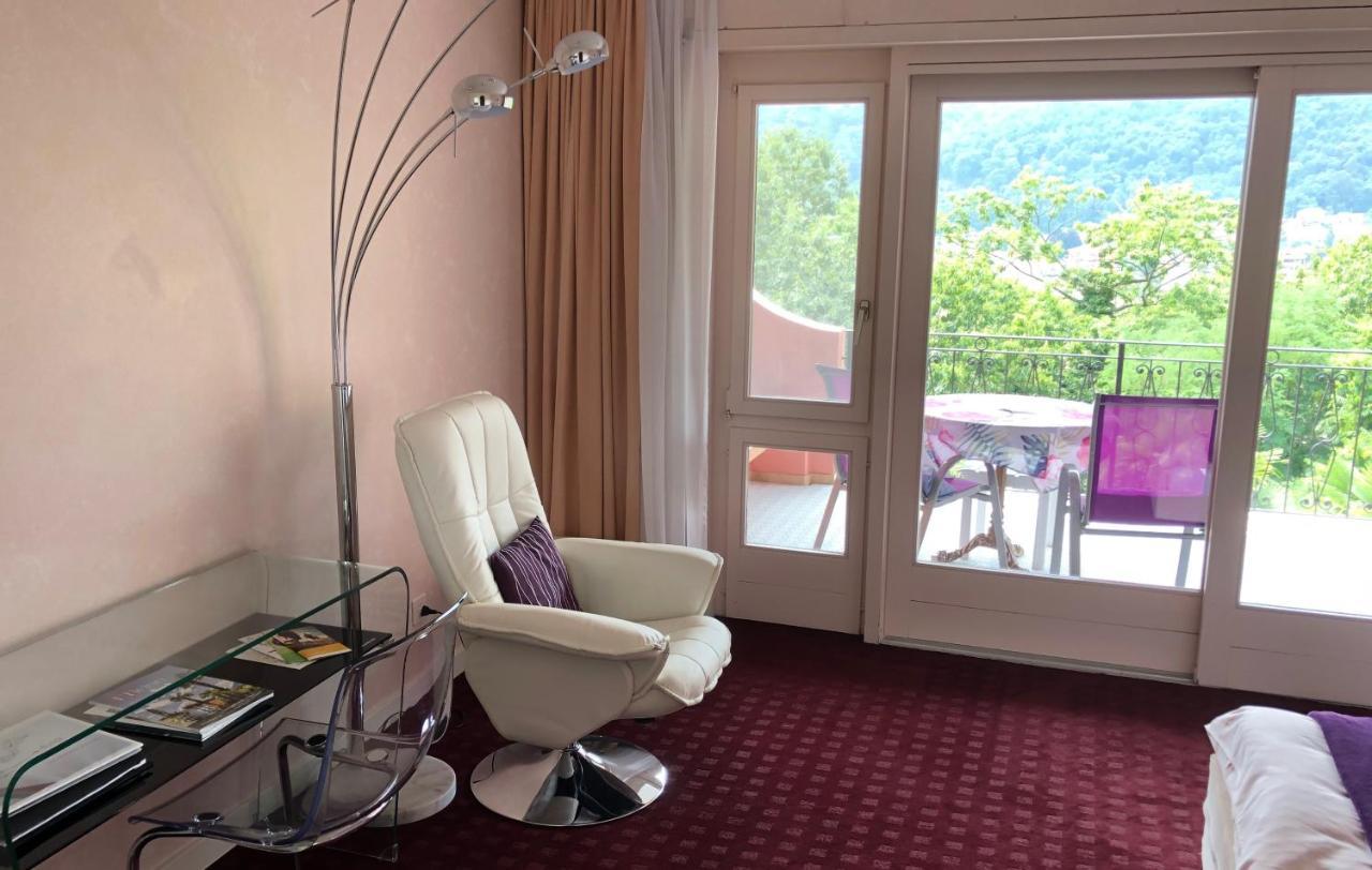 Hotel Garni Villa Del Sole Ponte Tresa Extérieur photo